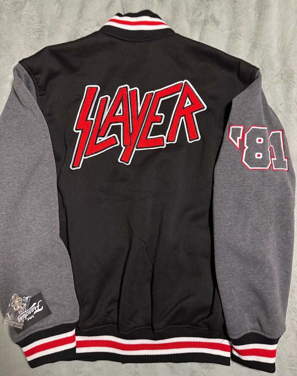 NWT - Franchise Club Slayer '81 Varsity Fleece Jacket, Size Medium